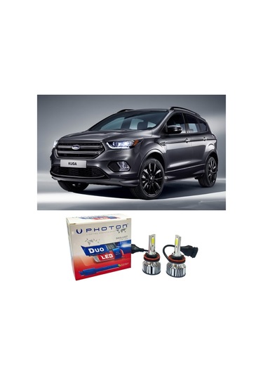 Ford Kuga 2.5 Led Xenon Sis Farı Ampulü H11 Duo Yeni Seri Beyaz 2017-2020