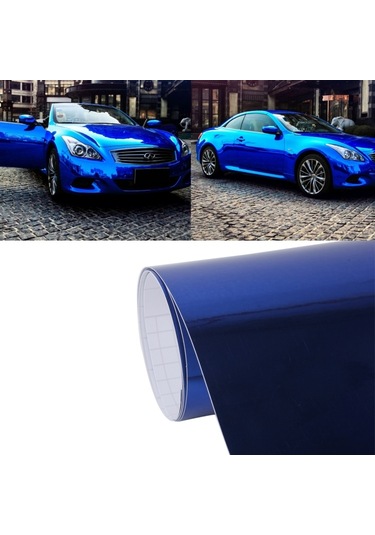 1.52m 0.5m Elektrapılaştırma Araç Otomatik Vücut Çıkartma Etiketi Kendi Yapışkanlı Yan Kamyon Vinil Grafikler Mavi