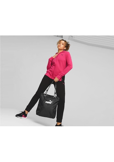 Puma Core Base Shopper Omuz Çantası 7946501 Siyah 001