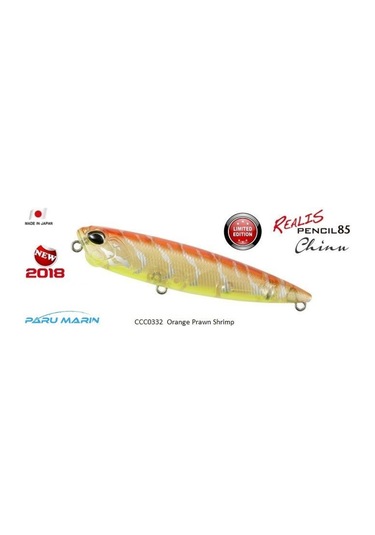 Duo Realis Pencil 85 Chinu Ccc0332 / Orange Prawn Shrimp
