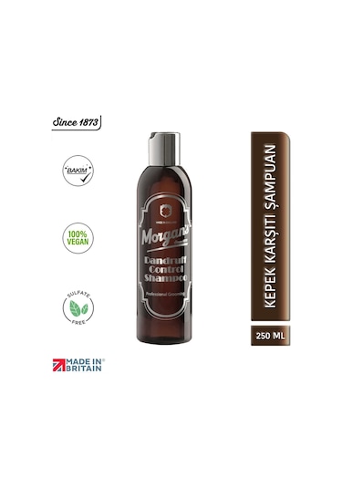 Morgan's Pomade Morgan's Dandruff Control Shampoo - Kepek Şampuanı 250 ML