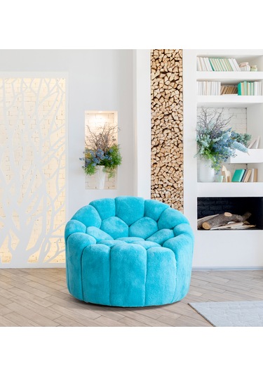 Most Balloon Berjer İthal Turkuaz Teddy Kumaş Evinize Teslim