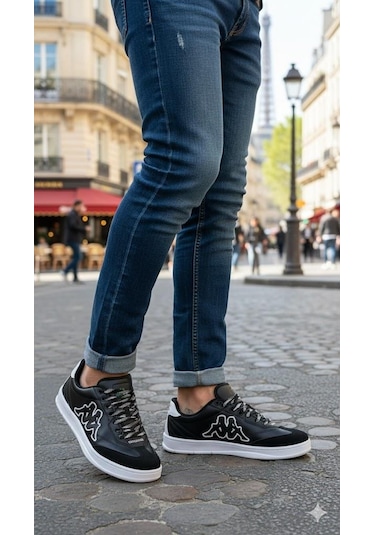 Kappa Kp-1039 Santiago Rahat Orijinal Ürün Sneaker Ayakkabı Siyah