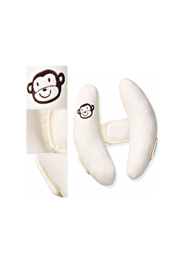 Bebek Arabası Boyun Yastık Muz Araba Koltuğu Kafa Koruyucusu Çok Renkli