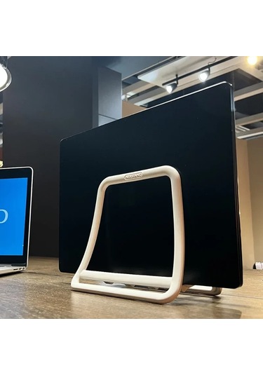 Dikey Dizüstü Bilgisayar Standı Evrensel Tablet Masaüstü Standı Dizüstü Black