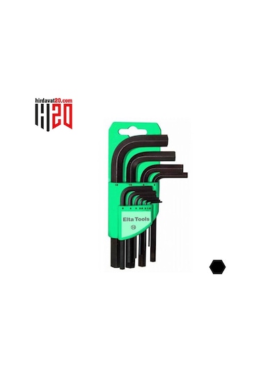 Elta 10 Lu Allen Anahtar Takım Altı Köşe Mm 4908003110