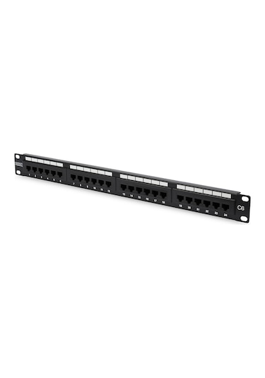 Dıgıtus 1u 24port Cat6 Utp Bakır Patch Panel Dn-91624u-cr