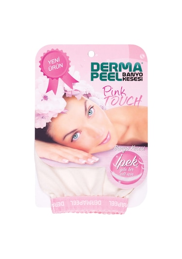 Dermapeel Pink Touch Banyo Kesesi Beyaz