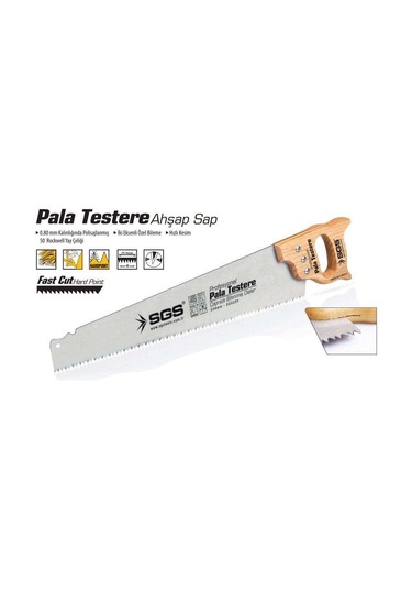 Sgs Pala Testere Ahşap Sap Sgs226