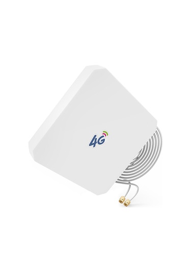 Geeroyoo "35db 4g Sinyal Yükseltici - 2 Metre Ts9 Bağlantılı Geniş Bant Anten"