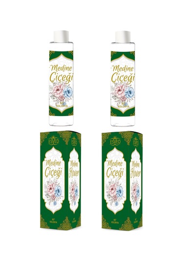 Esved 80 Derece Medine Çiçeği Kolonyası 2 x 400 ML