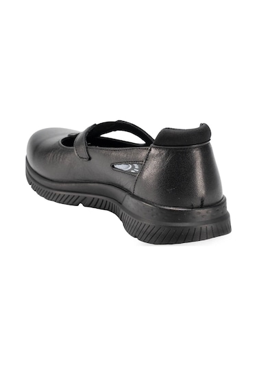 Forelli 29435-g Sole Siyah Kadın Hakiki Deri Ayakkabı Siyah