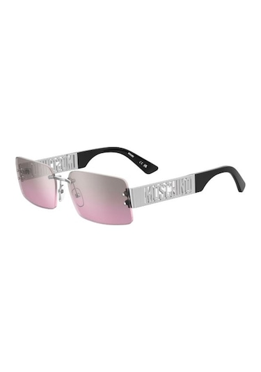 Moschıno Mos169/s - 8kb61e8 Grey Fuchsıa Mırrorshaded Kadın Güneş Gözlüğü 197737044084 Gri
