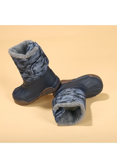 Igor W10210 Topo Ski Camo Erkek Çocuk Su Geçirmez Yağmur Kar Botu (450376755) Çok Renkli