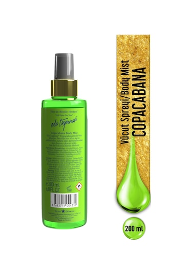 Eda Taşpınar Copacabana Tropikal Vücut Spreyi 200 ML