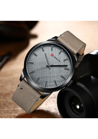 Leezsing Curren 8386 Erkek Kol Saati - Su Geçirmez, Şık Deri Kayışlı, İş Ve Günlük Kullanım İçin Çok Renkli