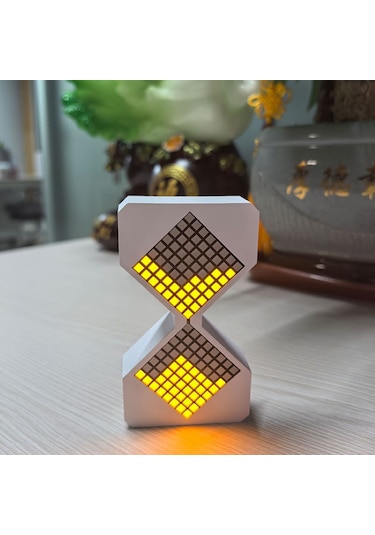 Techtic 3d Dijital Kum Saati Elektronik Kum Saati Masaüstü Zamanlayıcı Ev Ofis Dekoratif Kum Saati