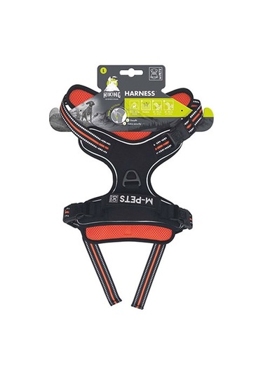 M-pets Hiking Reflektörlü Köpek Göğüs Tasması Turuncu Large 45-95 Cm 244-58022.03 Renkli