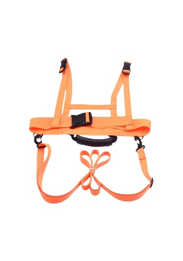 Homyl Çocuklar Kayak Snowboard Eğitim Koşum Takımı Kaykay Turuncu