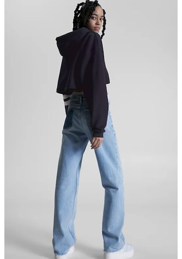 Kadın Mavi Sweatshirt Model Kodu : Dw0dw16122 SIYAH