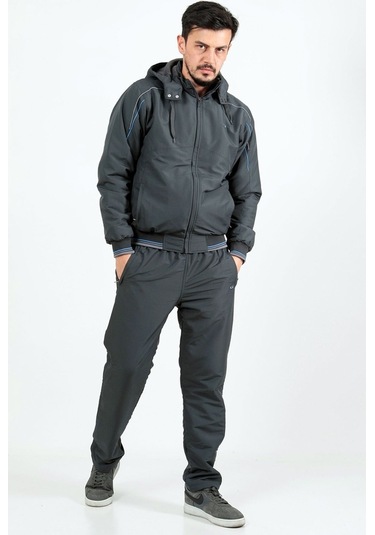 Enrıco Ferry Erkek Mıcropoly Kumaş Içi Polarlı Eşofman Takım2450A