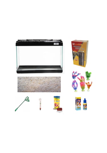 Kanki Pet KP5018 Ekonomik Hazır Set Siyah 50 CM