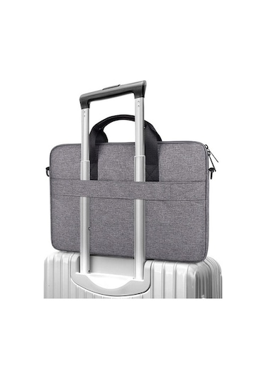 Prestigegoods Tianyeda 15.6 Inç Laptop Kol Çantası, Su Itici Koruyucu, Yurt Dışından, Dayanıklı, Uyumlu Gri