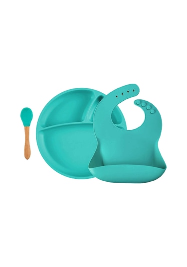 Oioi Blw Silikon Beslenme Seti II Yeşil