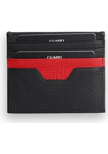 Guard 5334 Kartlık El Portföyü Siyah-kırmızı Çok Renkli