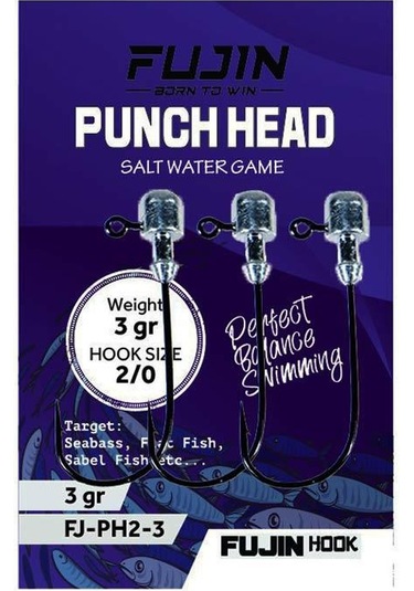 Fujin Punch Head Jig Head No: 2/0 (486856801)