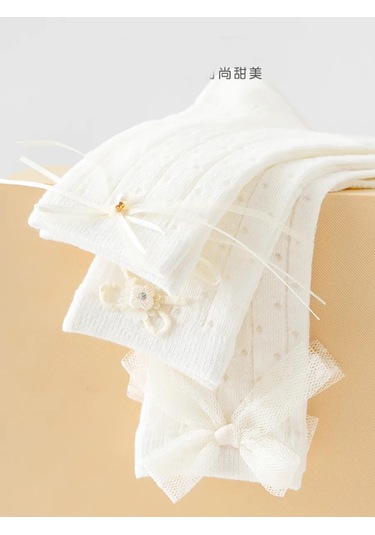 Hello Kitty Çocuklar İçin Şık Çoraplar 3 Çift 468685744 Beyaz