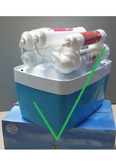 Kapalı Kasa Su Arıtma Cihazı Filtresi 5 Li Set