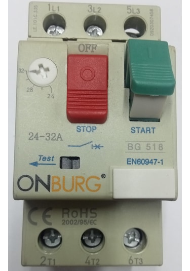Onburg 24-32a Motor Koruma Şalteri