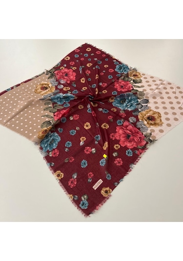 Poloist - Çekme Koton Eşarp Ms3035 Çok Renkli