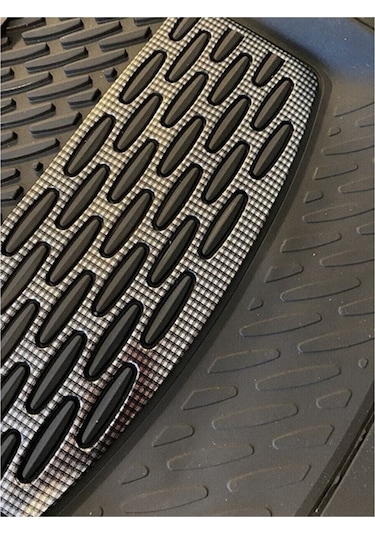 Safir Opel Corsa Havuzlu Universal Paspas Krom Karbon