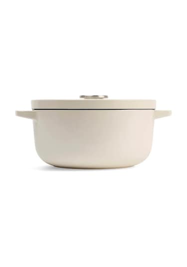 Kitchenaid Cc006056 Döküm Demir Tencere 22 Cm / 3.3 L Almond Krem