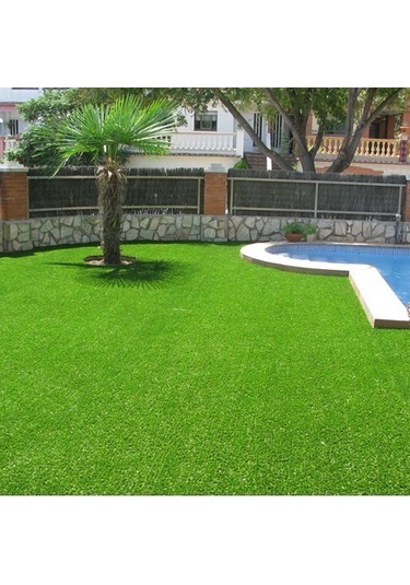 Çim Halı 1Mx10M Dekor Halı Paspas Suni Yapay Bahçe