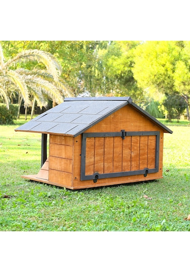 Mandu Ahşap Lüks Kedi Evi