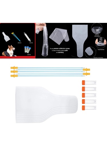 Homyl Şeffaf Köpek Yetiştirme Donanımları Suni Tohumlama