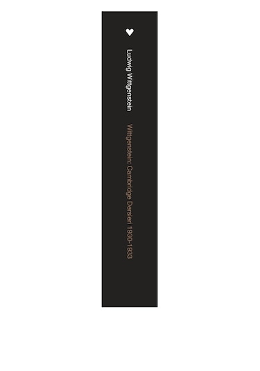 Wittgenstein: Cambridge Dersleri 1930-1933
