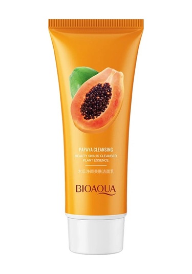Bioaqua Papaya ve Bitki Özlü Aydınlatıcı Yüz Temizleme Jeli 100 G