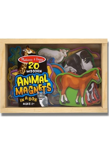 Melissa&Doug Ahşap Mıknatıslı Hayvanlar