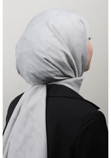 Aker Gri Cotton Pamuk Şal 971 422596 Gri