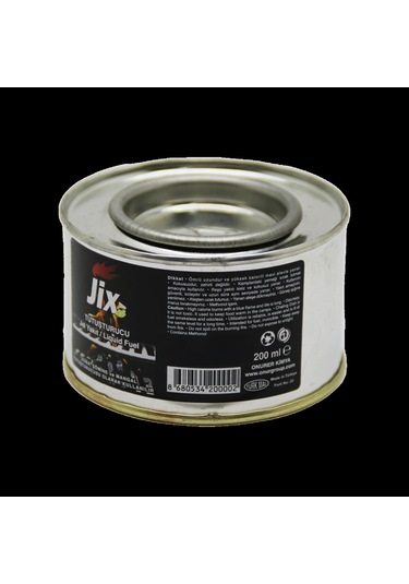 Jix Tutuşturucu 200ml Teneke Jel Yakıt 4533