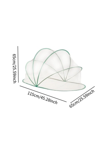Suntek Bebek Beşiği İçin File, Sebze Yatağı File Örtüsü 115cmx65cmx65cm