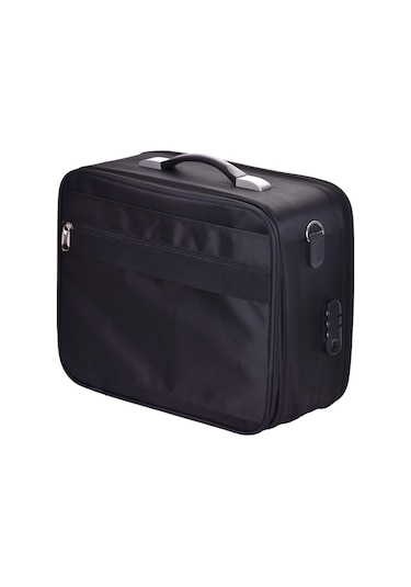 Çantaland Lüx Kasalı Siyah Pilot, Evrak, Laptop, Notebook Çantası ((462599903) Siyah