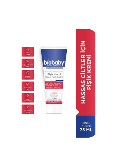 Bebekler Çocuklar İçin Pişik Kremi 75 Ml