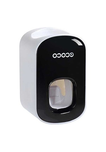 Bosphorusboutique02 Ecoco Duvara Monte Otomatik Diş Macunu Siyah Filtreli Dispenseri Diğer