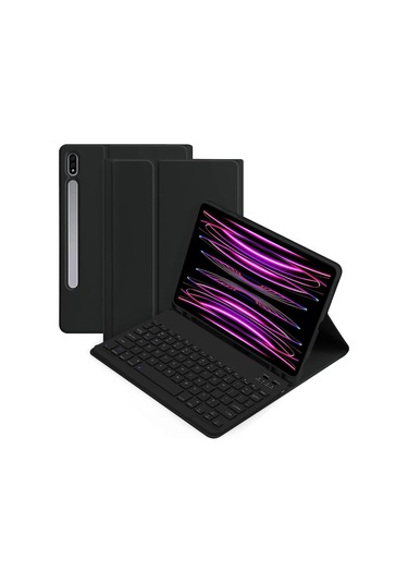 Yunboo "tab S9 Klavye Kılıfı - 80 Gün Bekleme, 60 Saat Çalışma, Su Geçirmez Ve Kaymaz Ofis Kullanımı"
