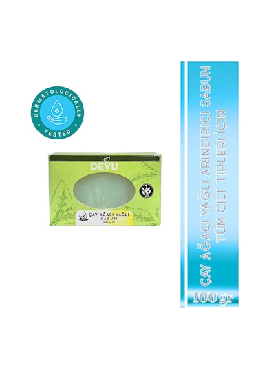 Devu Çay Ağacı Yağlı Sabun 100 G